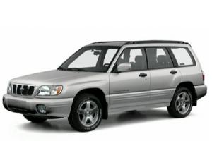 Эва-коврики на Subaru Forester I (Sf, Sf5) Левый Руль 1997-2002