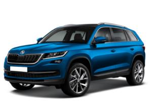 Текстильные коврики на SKODA KODIAQ 2016- 7 МЕСТ