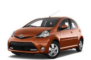 Эва-коврики на Toyota Aygo I 2005 - 2014